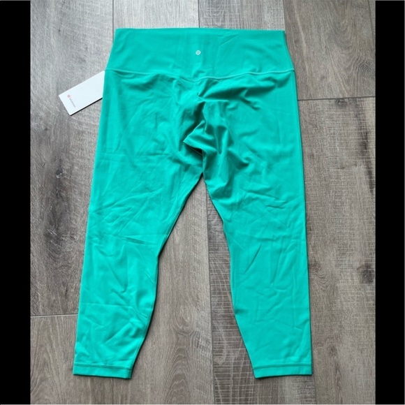 lululemon athletica Pants - Lululemon Align High-Rise Pant 25" in Maldives Green Size 18